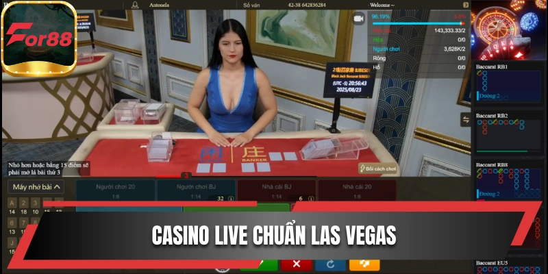 Casino Live chuẩn Las Vegas