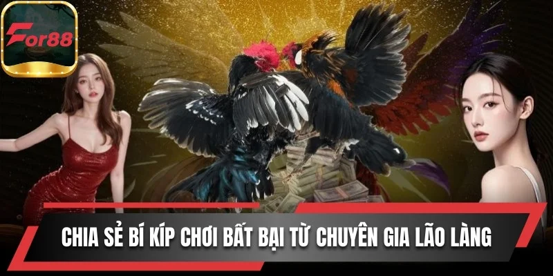 Chia sẻ bí kíp chơi bất bại từ chuyên gia lão làng